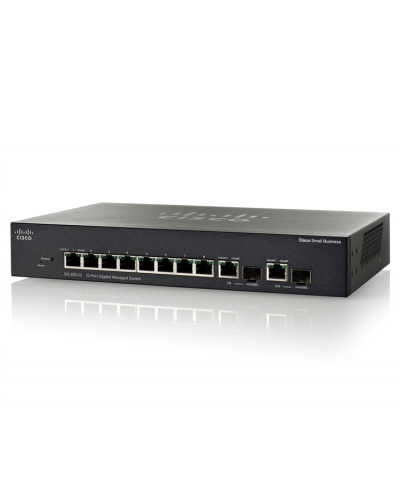 Cisco SG300-10 10-port Gigabit Managed Switch