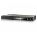 Cisco SF500-24 24-port 10/100 Stackable Managed Switch with Gigabit Uplinks