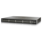 Cisco SF500-48 48-port 10/100 Stackable Managed Switch with Gigabit Uplinks