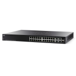 Cisco SF300-24PP 24-port 10/100 PoE+ Managed Switch w/Gig Uplinks