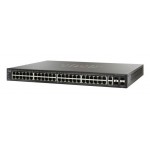 Cisco SF300-48PP 48-port 10/100 PoE+ Managed Switch w/Gig Uplinks
