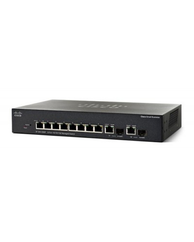 Cisco SF302-08MPP 8-port 10/100 Max PoE+ Managed Switch